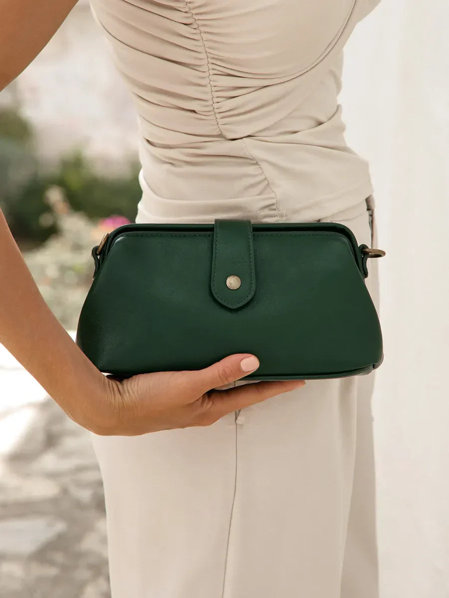 Verde - Vintage Esintili Clutch