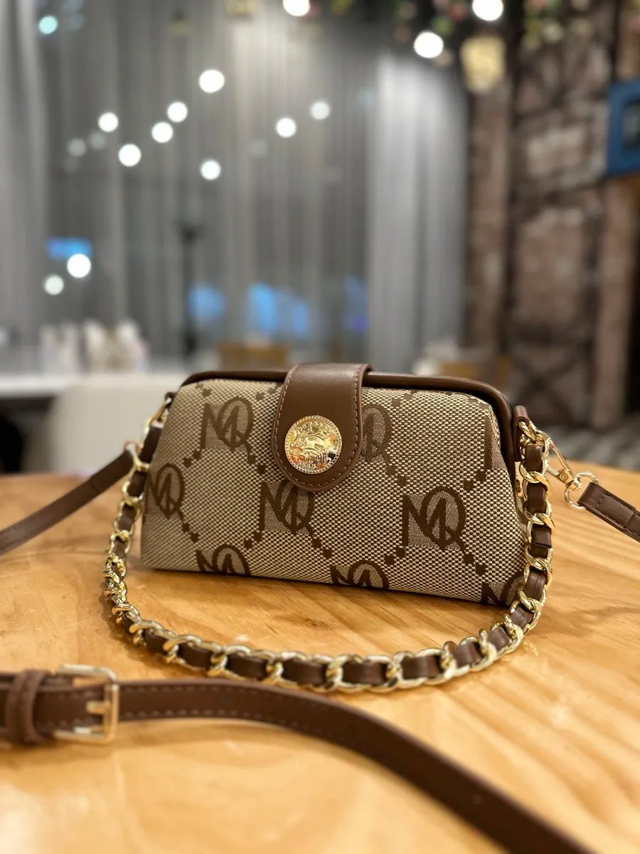 Golden Charm Mini Çanta