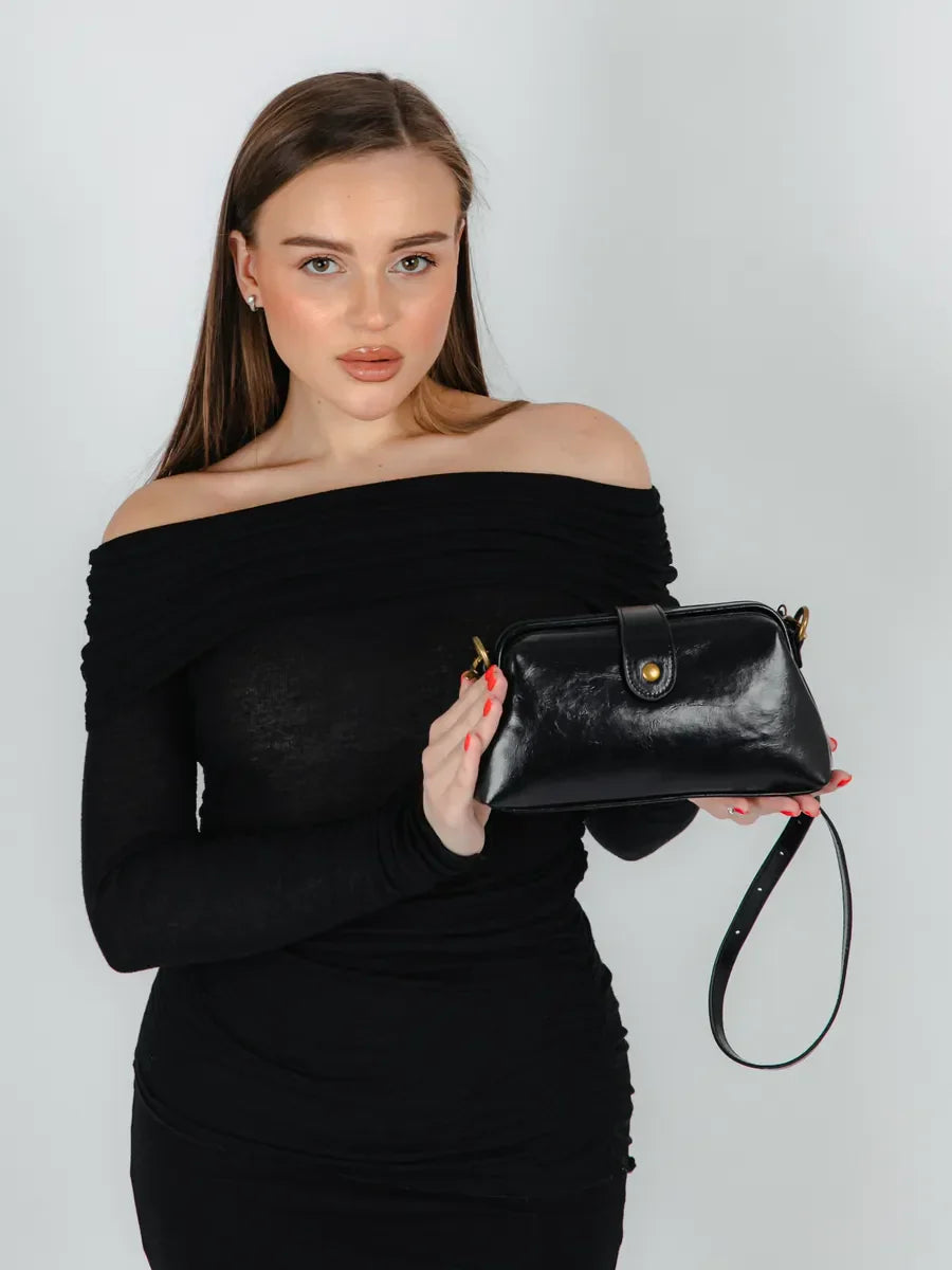 Verde - Vintage Esintili Clutch