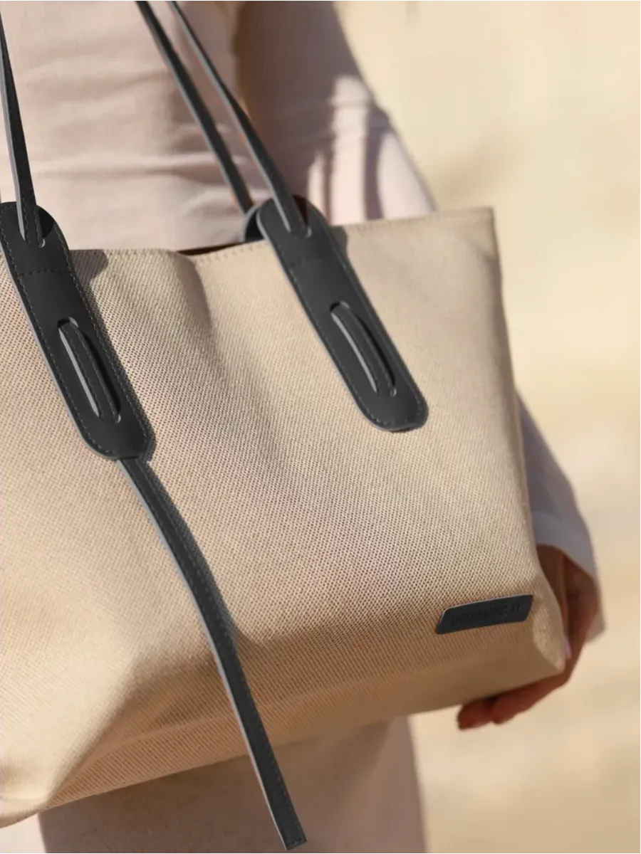 Naria – Büyük Kumaş Omuz Çantası