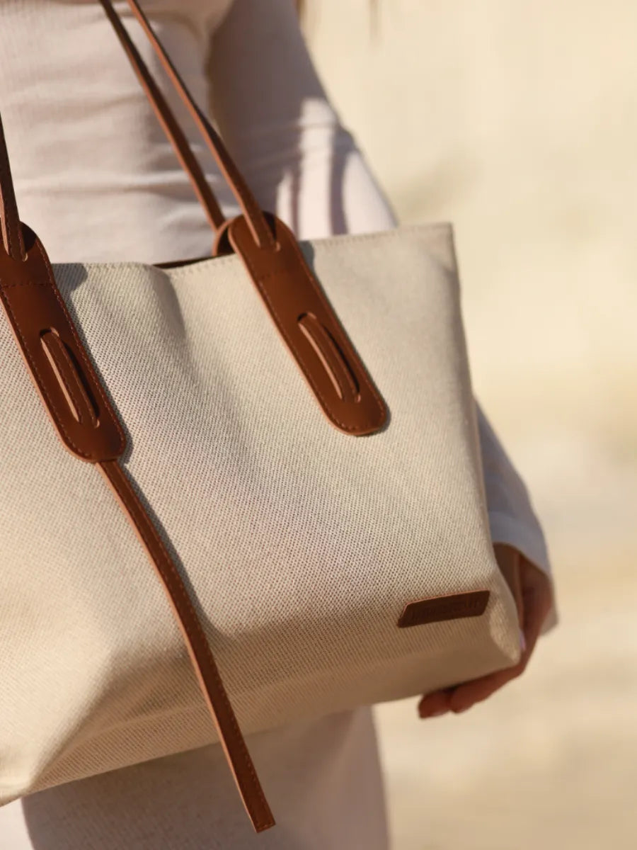 Naria – Büyük Kumaş Omuz Çantası