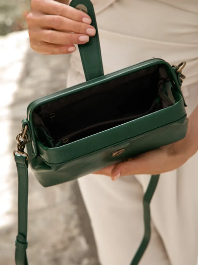 Verde - Vintage Esintili Clutch