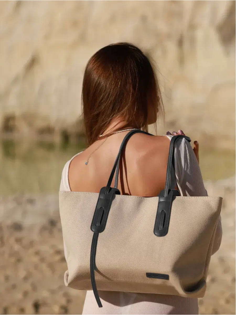 Naria – Büyük Kumaş Omuz Çantası