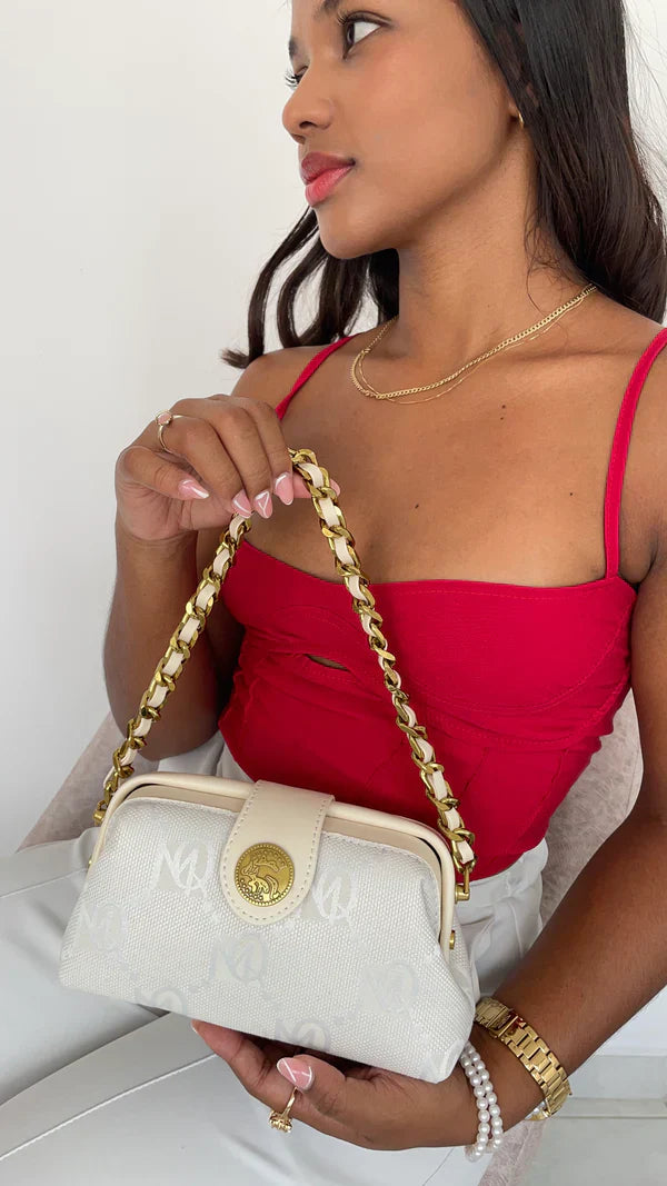 Golden Charm Mini Çanta