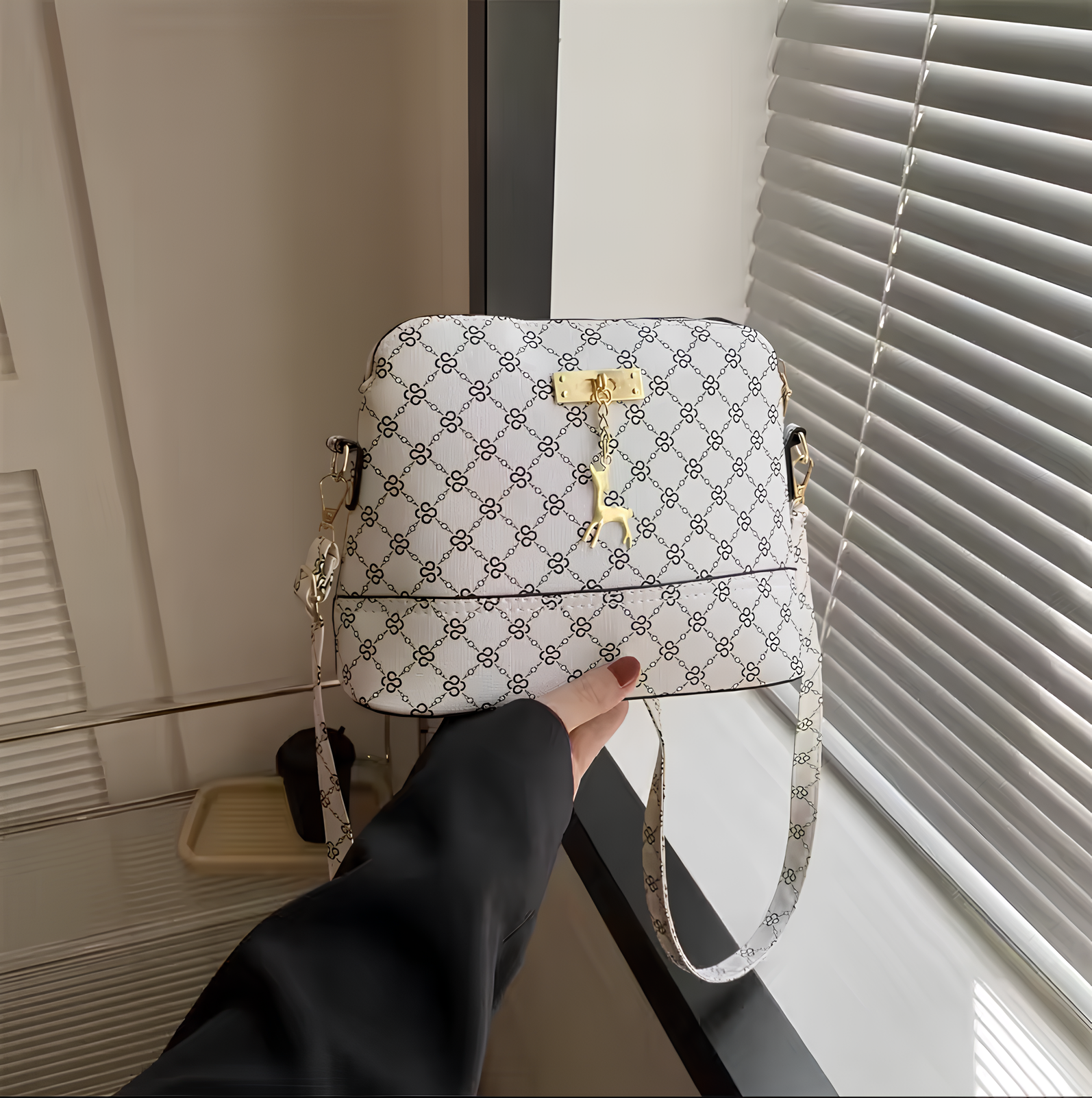 MONOGRAM PATTERN BAG