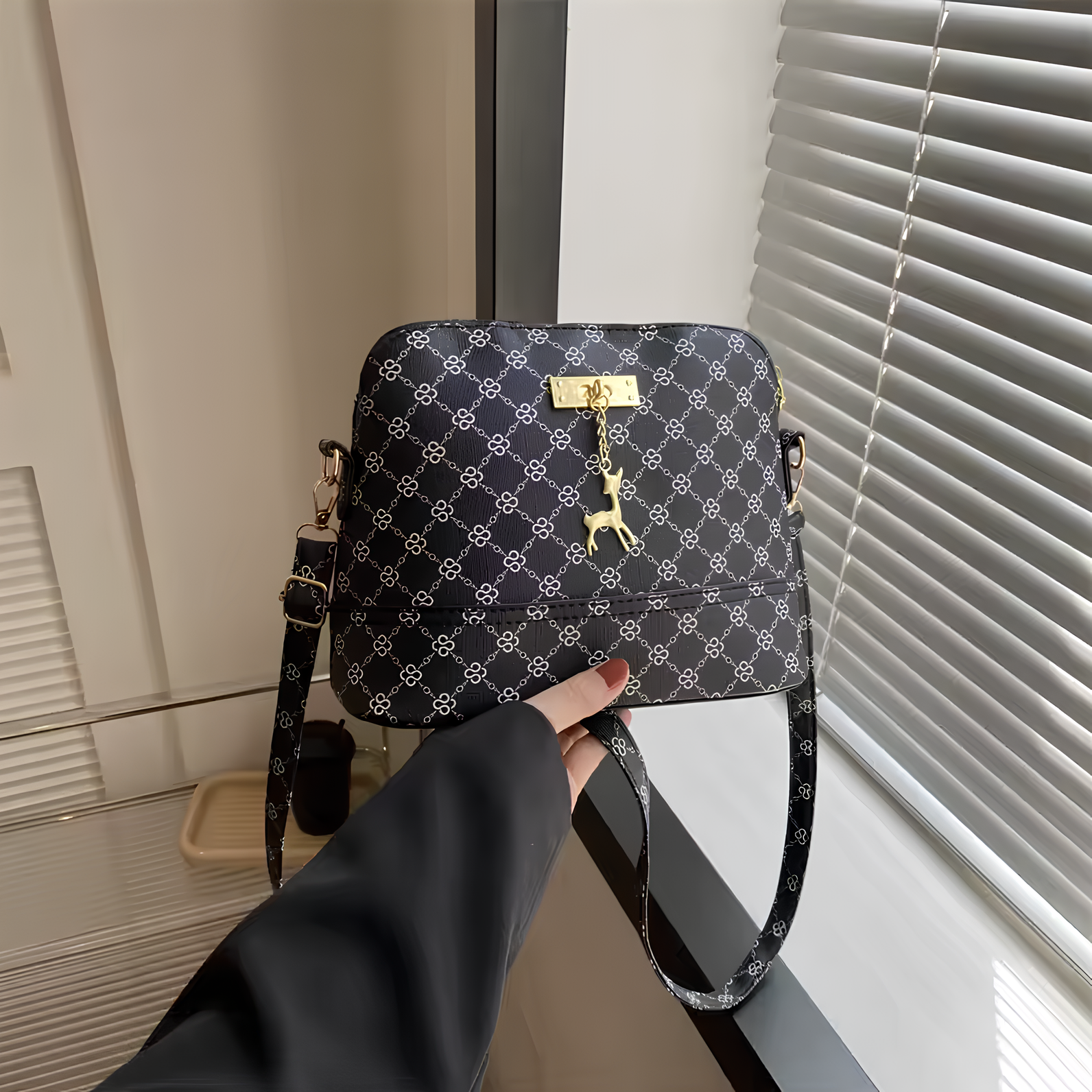 MONOGRAM PATTERN BAG