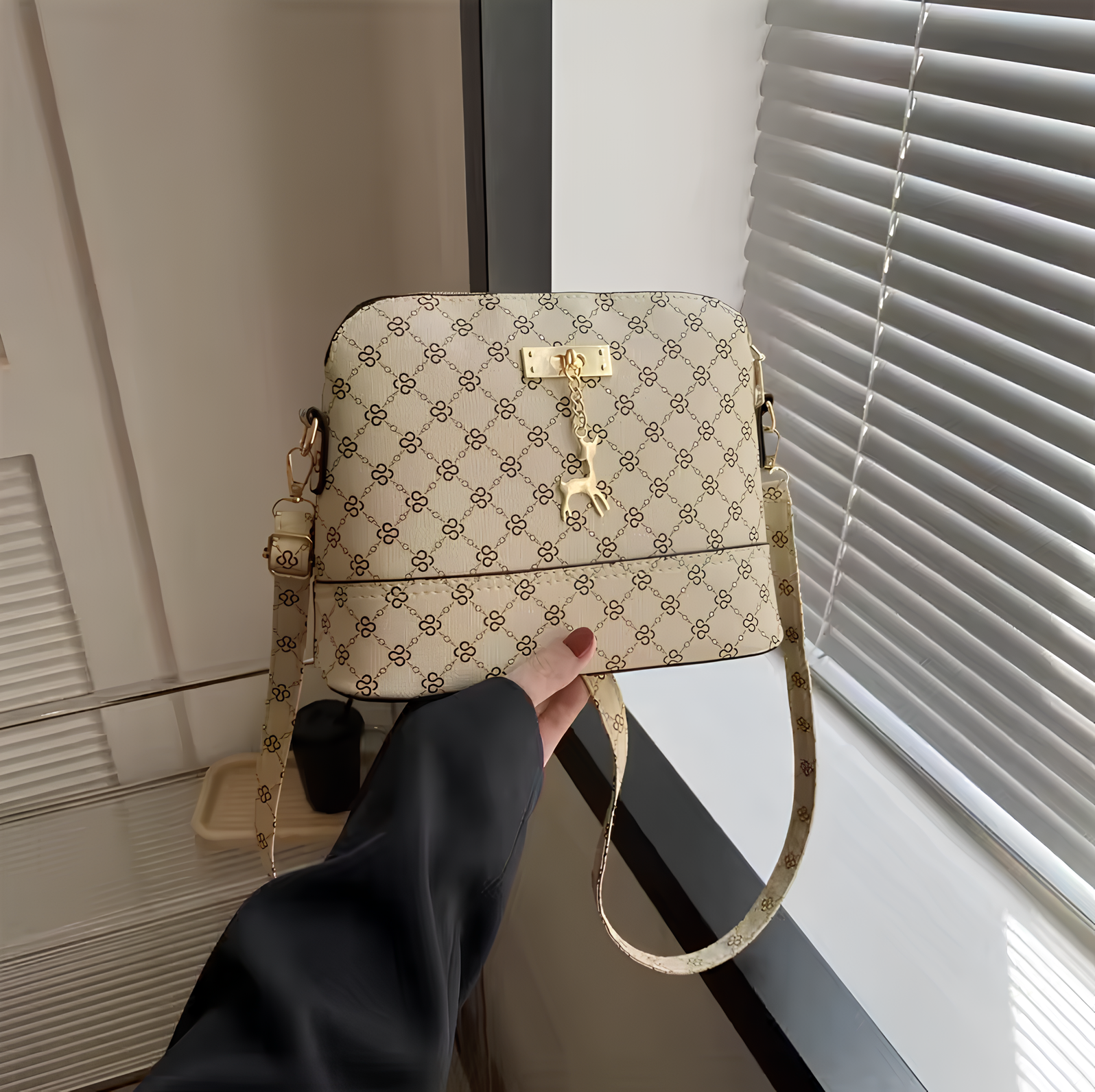 MONOGRAM PATTERN BAG