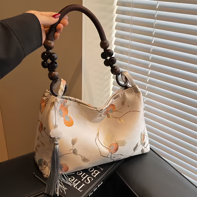 Orchid Jacquard Bag