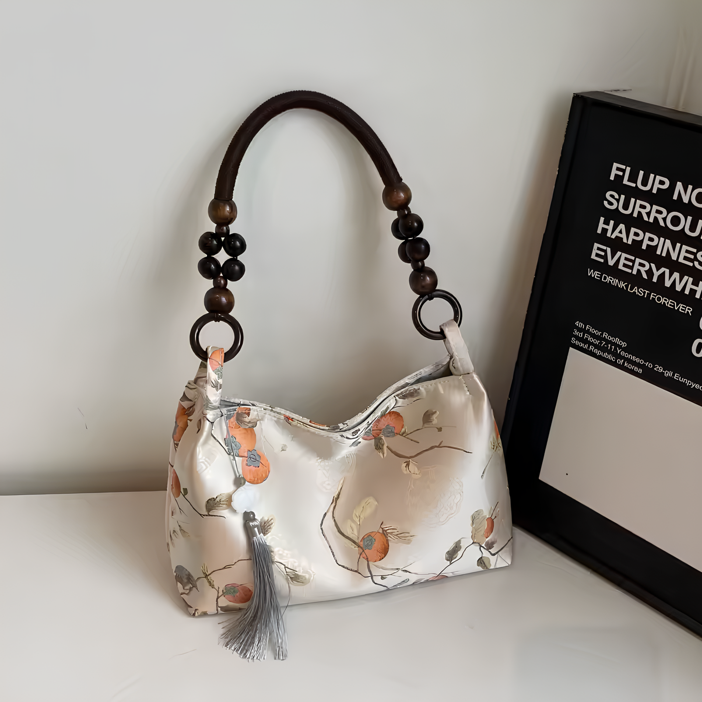 Orchid Jacquard Bag