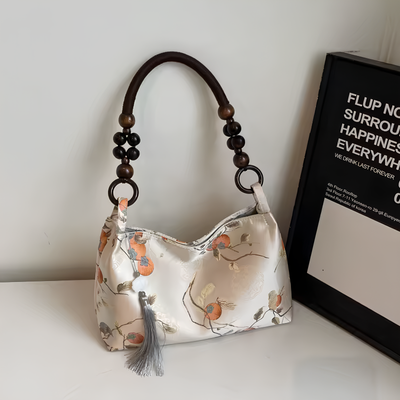 Orchid Jacquard Bag