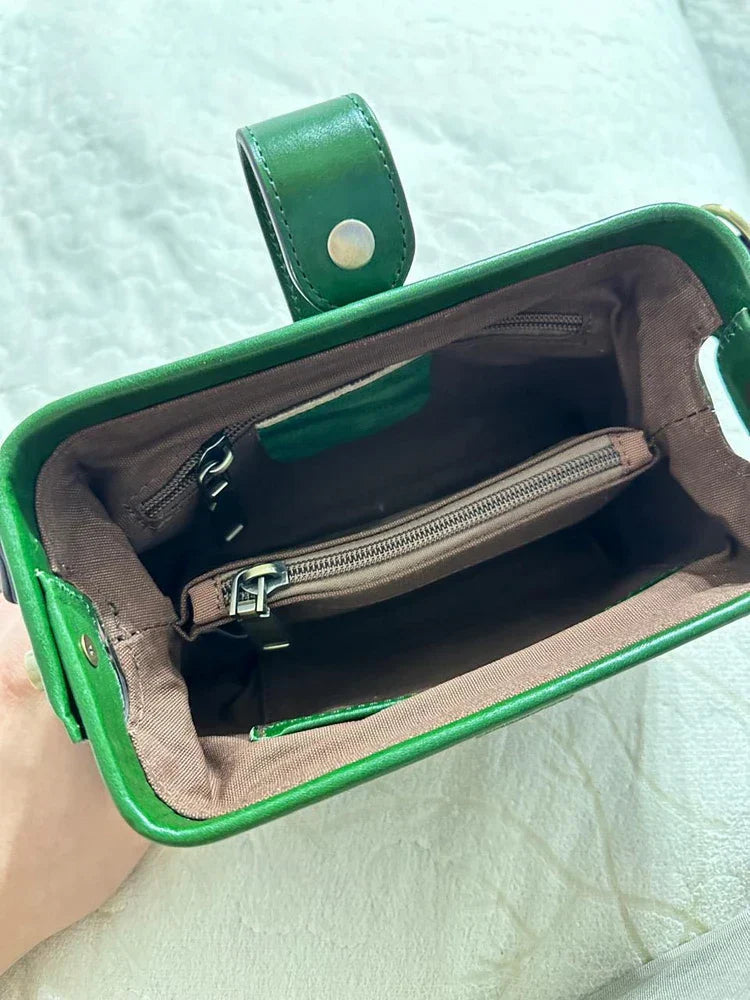 Verde - Vintage Esintili Clutch