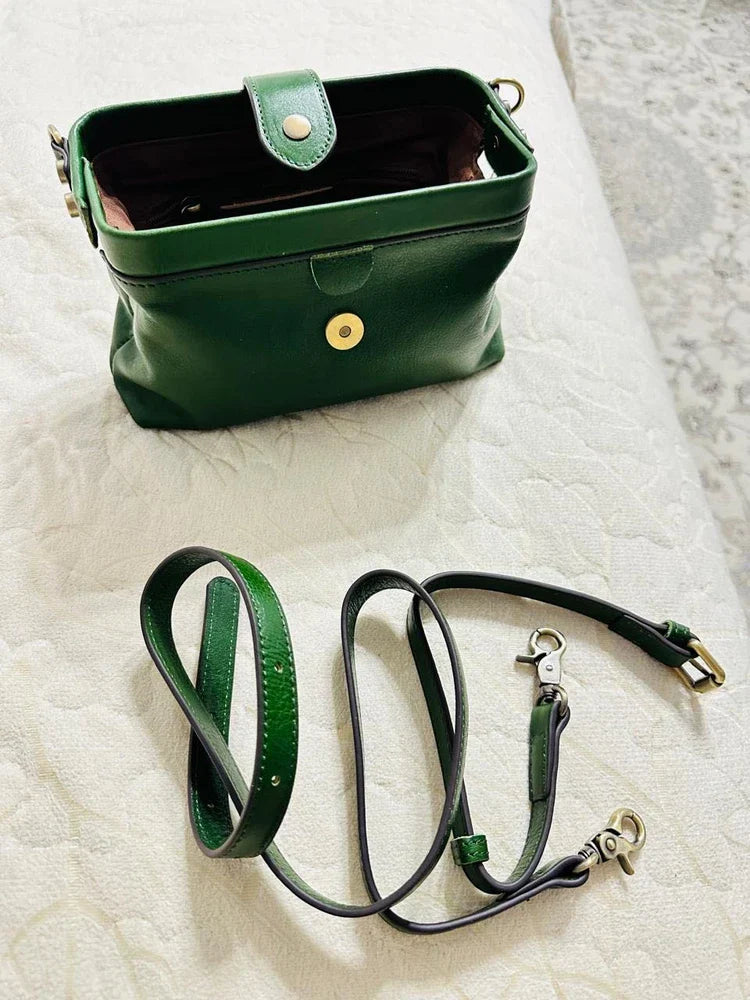Verde - Vintage Esintili Clutch
